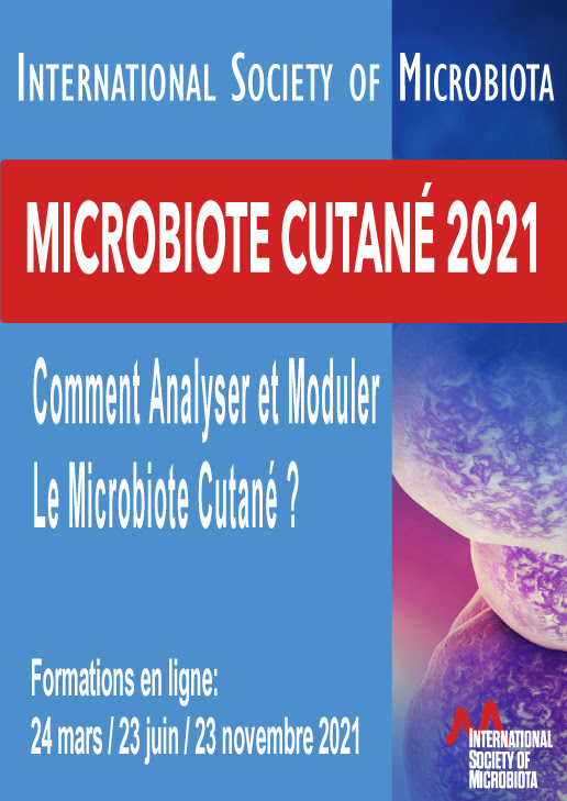 Moduler le Microbiote Cutané – Visioconférence le 24 mars 2021