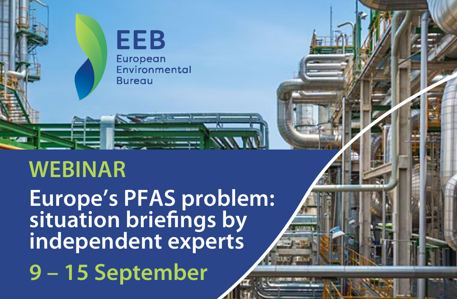 EEB: Le problème des PFAS en Europe : état des lieux par des experts indépendants – 9 – 15 September – Webinar