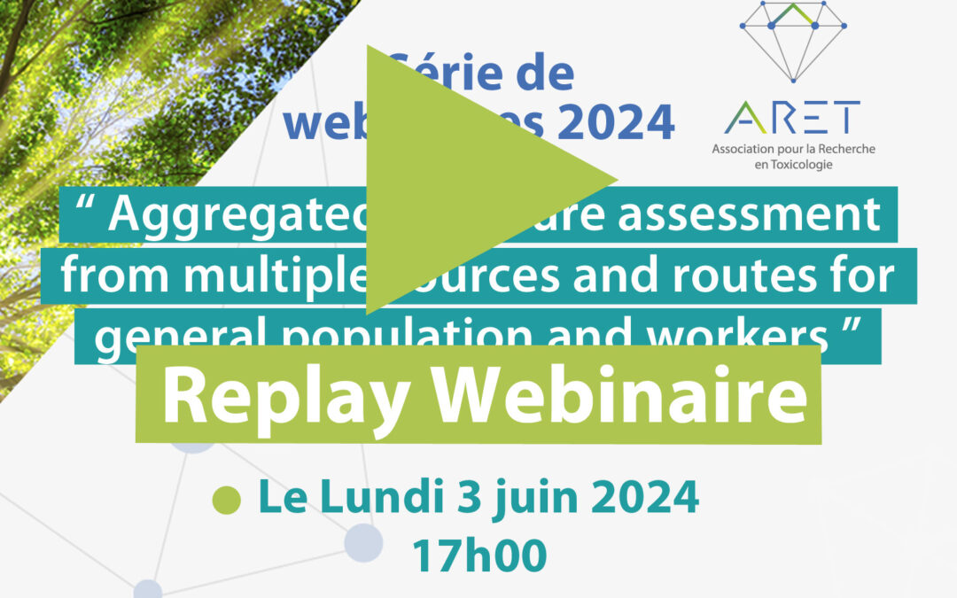 Le replay du webinaire du 03/06/2024 est désormais accessible aux membres de l’ARET