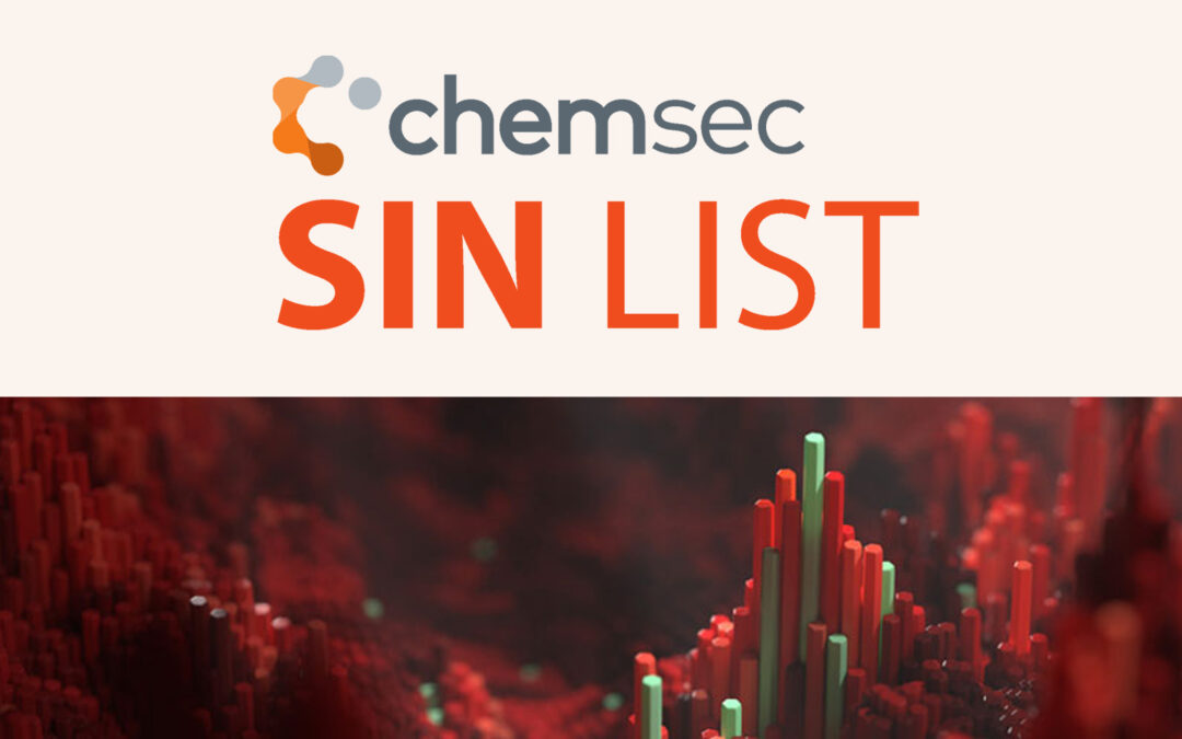 ChemSec : Mise à jour de la SIN liste