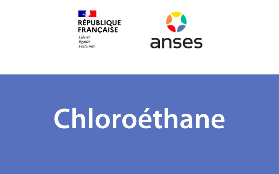 Chloroéthane : proposition de classement comme toxique pour la reproduction et perturbateur endocrinien